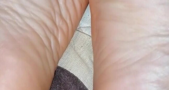 Sandysmallfeet - Cream Milky And My Foot You Soles Just For