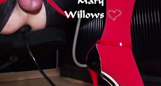 Marywillows - Stuck Preview Pump While My Ass B Cock In Pumping