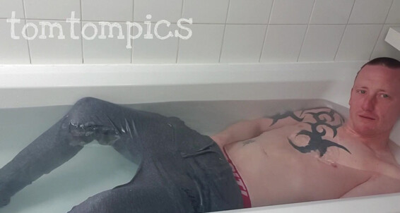 A From Joggers Tomtompics Request And My See Me Fan Grey B Getting Undies In Wet The