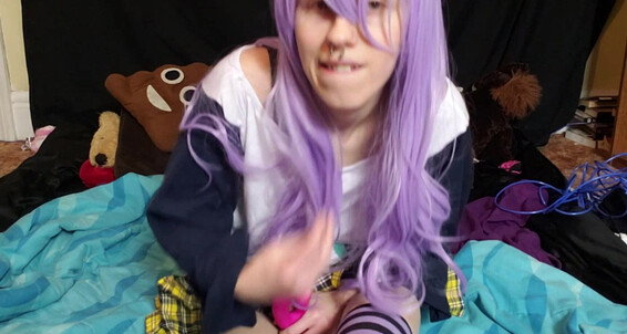  Masturbation Mizore Role Horny Play Xxecstacy Cosplay Toys Solo Rabbit Vibe With Manyvids Female