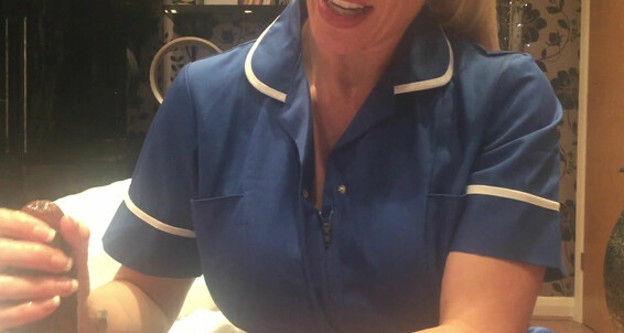 Shaft_Uk, Video: Nurse Handjob Shaft Oiled By Up Uk Big Tit