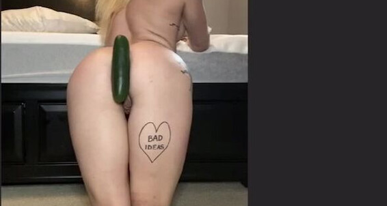 Itsmered_ - Myself Using And My Cucumber Fuck To Itsmered Quarantine Special