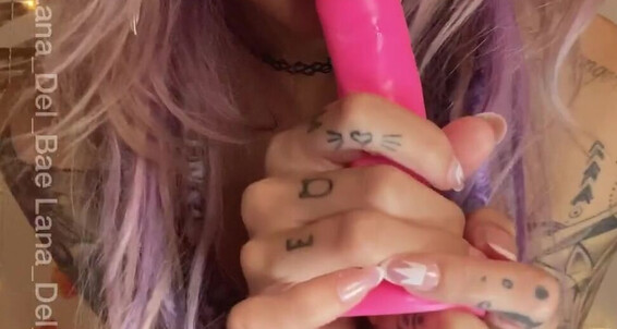 Lana_Del_Bae - Ride A Bae Dildo Watch Until Del Lana Me I You Orgasm For