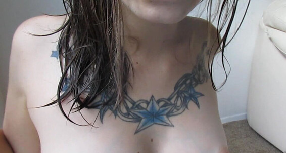 Poster for Xxsmiley Topless Babe Smoking