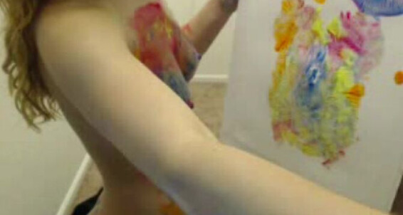 Gingeroneil, Video: Show Paint And Shower Gingerpeach