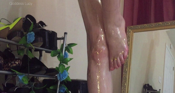 On Legs And My P Ass Goddesslucy Oil Glitter