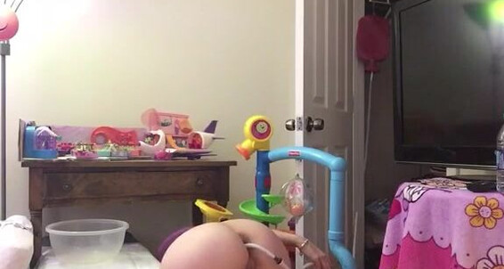 Mindlesslydiapered - A Enema Milk Without Diaper Baby Does