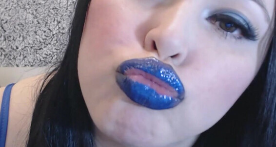 Princessdi - Blue Lipstick Kisses