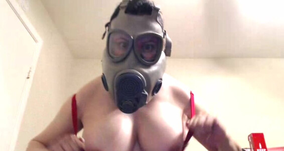 Princessdi - Bras Mask And Gas Show Panty