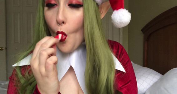 Bunbun Sucking Candy Cane Cutie