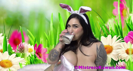 Easter Goddess Kawaii Farts Bunny