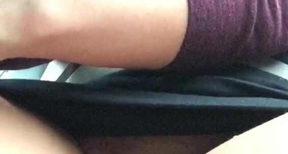 Hayze Hayley Masturbating While Driving