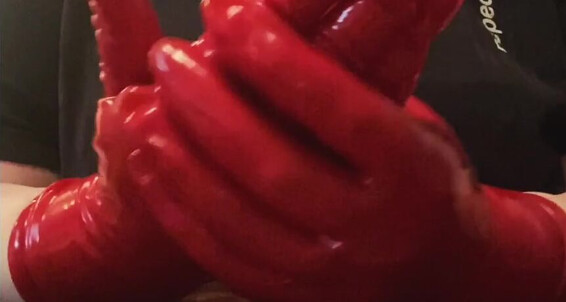 Gloves Slick Rubberfoxx Asmr Sounds Closeup Latex