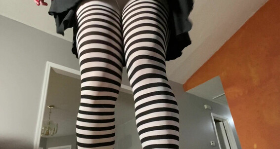 A Leggings Stripped Fan Lunasexyfarts Custom For