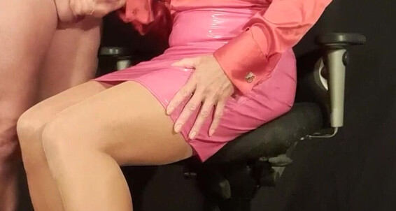 Sabrinasslaves - A All Milk Was This I Over Pvc Where Pink Cock Skirt Custom Shoot Big