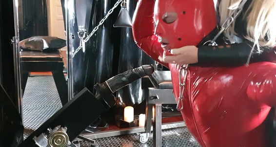 Mistresspatricia - Suck Loving Rubber Slut My Blow Part Training Cock The Of