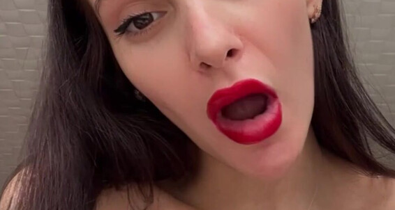 Sofi_N_Den, Video: I My Down Him N Den The When Throat Like So This What Slave On Happy Sofi Spit Custom