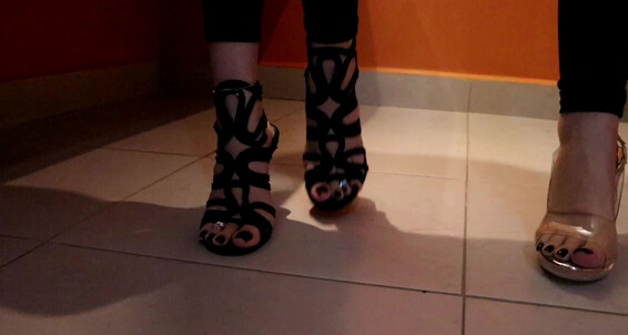 Mostrando Os Nossos Daniitrix Prii Salt P New S Part Heels With High No Showing The Video Feet