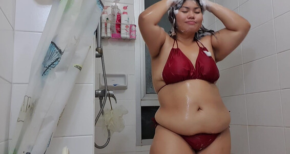 Shower Time Soapy Ameenachubbycutie