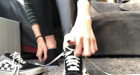 Little Mysolemate And Shoe Removal Sock You All Video For