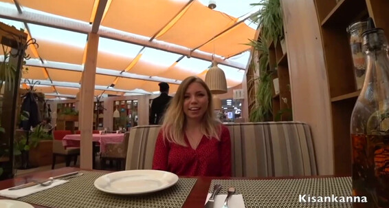 A Manyvids Outdoor Restaurant Orgasm Control Orgasms Vibrator Kisankanna1 Lovense In Public