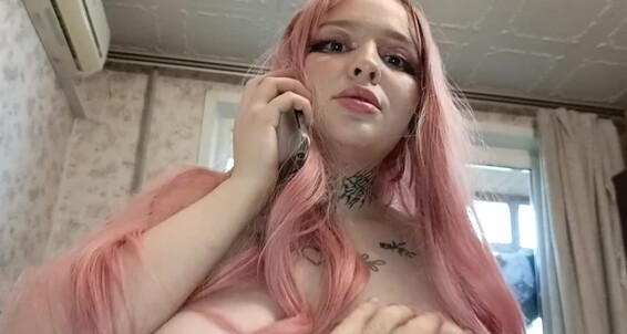 On Fucking Her Deylamoon Talks While Phone Boyfriend Stepsister I M Pornhub With The