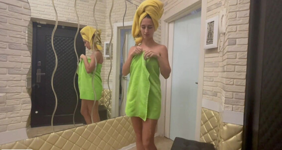 Amateur, Video: Guy Pornhub Towel Delivery And Falling