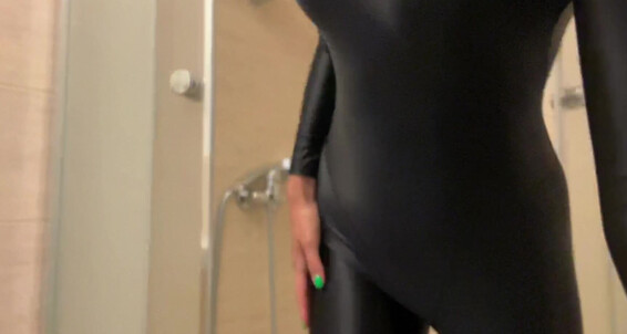 Spandex Pee Suit Alexagrey In