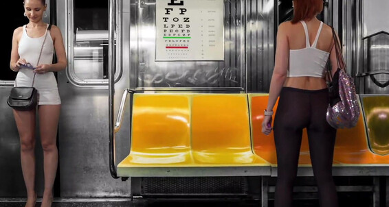 Jeny Smith - Reality Upskirt Subway Jeny With Pornhub Flashing — In Smith Virtual