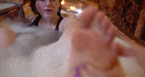 Femdom Slave Vivienne Bath Foot Asmr Lamour Worship Pov