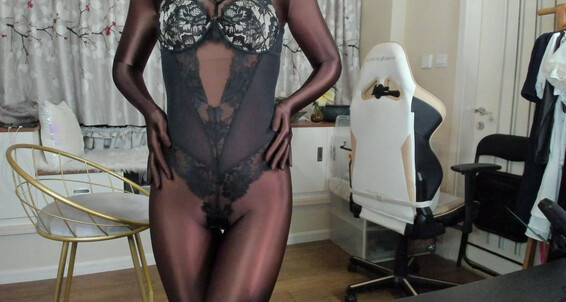 03 Chocolate 14 And Out Black Lace Zentai 2392035432 With Staceyxixi Suit Bodysuit Onlyfans 2022