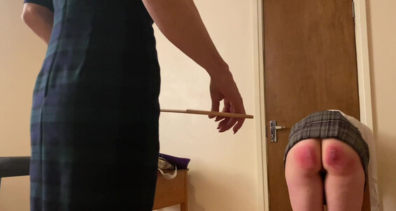 Maths And Test Clips4Sale Caning Alisha Scarlet The Miss