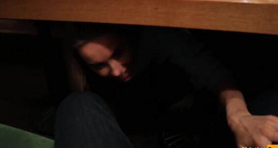 Blowjob Kristina Restaurant. Mouth Cum Sweet Pornhubpremium The Under Table Public In