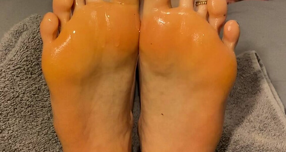 Mix - Manyvids Covered Being Soles Gingerstoesies Oil In