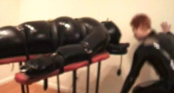 Bondage Pt Inflatable 2 Aliceinbondageland Cbt Tight Immobilization Rubber Latex