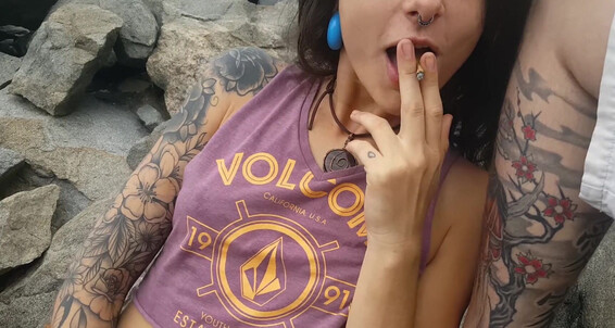 Amateur, Video: Teen Eating At Hot Blowjob Cum Pornhubpremium Dread Beach¡ Public