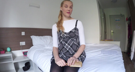 Clad Arielerssen Strict Babysitter Pantyhose