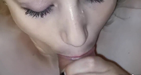 Blowjob Her Cumshot Mouth And Up Fuck To Pov Asked In Close