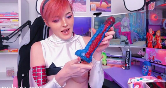 Review Dildo Lana Thick Long Spidermans Cock Bee Spidergwen Reviews