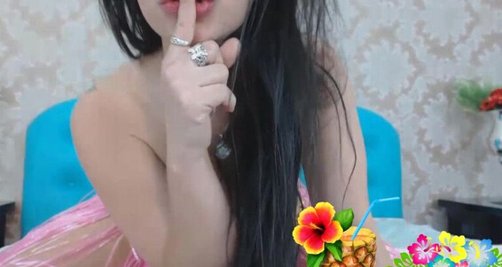  Erotic Brunette Hawaiian Role Play Exotic Girl Naughty Raquel Emanuelly Manyvids Dancers Costume