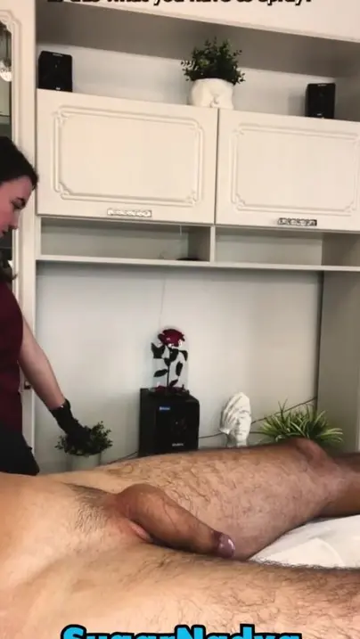 While Studying With Sugarnadya The Client Powerfully Ejaculated The Student Saw A Powerful Cumshot