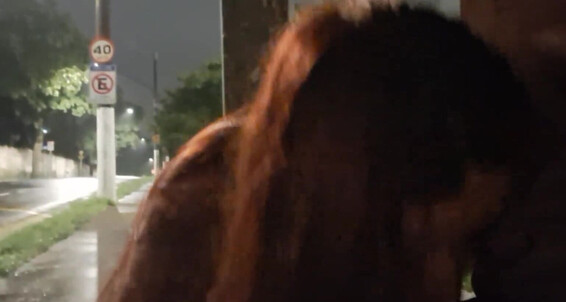 Redhead A At Masturbating Bus I Stop Next To Risked Beautiful The